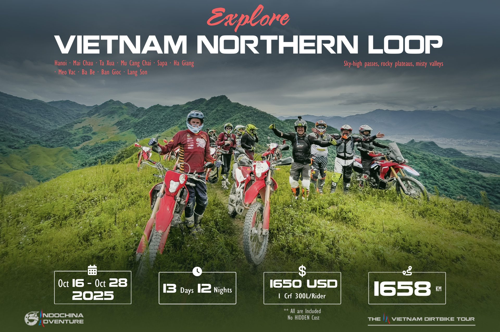 đơn vị tổ chức phượt Iadventuretours