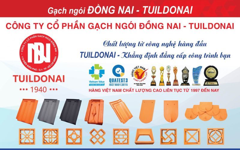 Thương hiệu gạch ngói Đồng Nai TUILDONAI