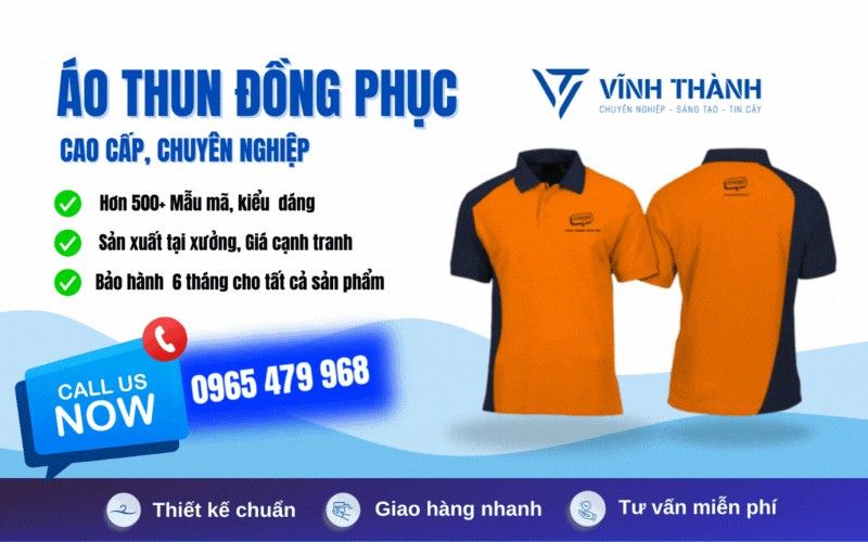 xưởng may đồng phục Vĩnh Thành