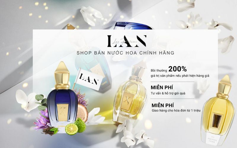 địa chỉ bán nước hoa uy tín Lanperfume