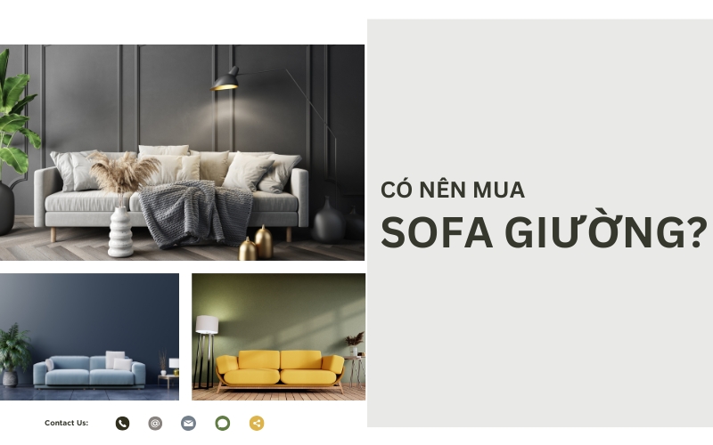 có nên mua sofa giường không