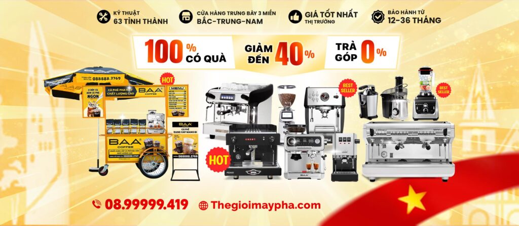 Thế Giới Máy Pha - Địa chỉ mua máy pha cafe chính hãng, giá tốt