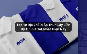 địa chỉ in áo thun lấy liền