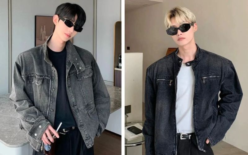 Outfit với áo khoác