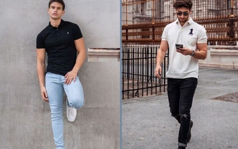 Phối outfit với quần jeans