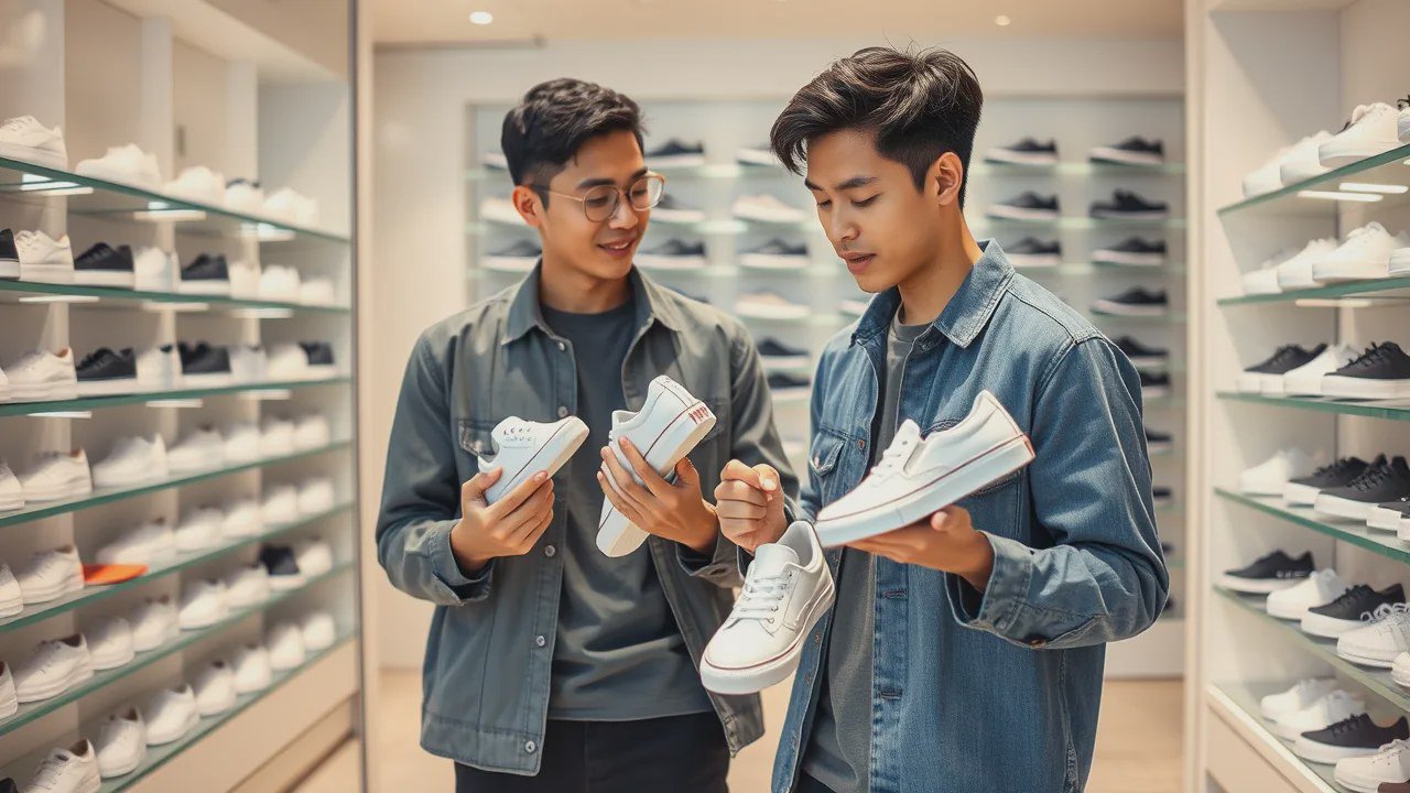Sneaker, giày lười hay giày tăng chiều cao mới hợp với bạn Sneaker, giày lười hay giày tăng chiều cao mới hợp với bạn
